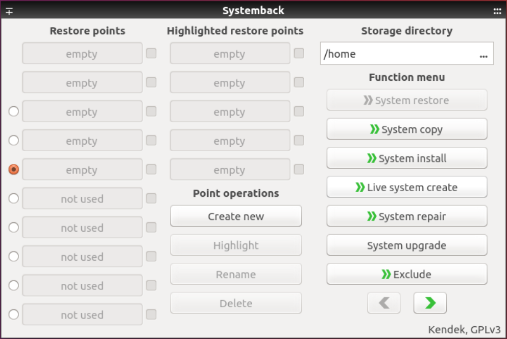  Restore Linux To Previous State With System Back| sTechalon.com